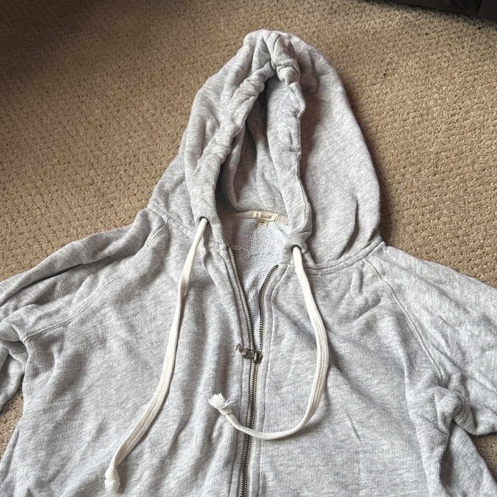 J. Crew Heather Gray Hoodie